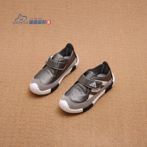 Chaussures enfants en similicuir ronde coutures cuir pour printemps - semelle fond composite Ref 1041000