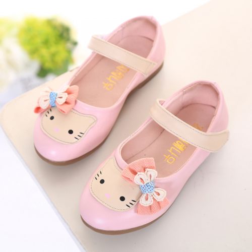 Chaussures enfants en similicuir ronde pour printemps - Ref 1041035