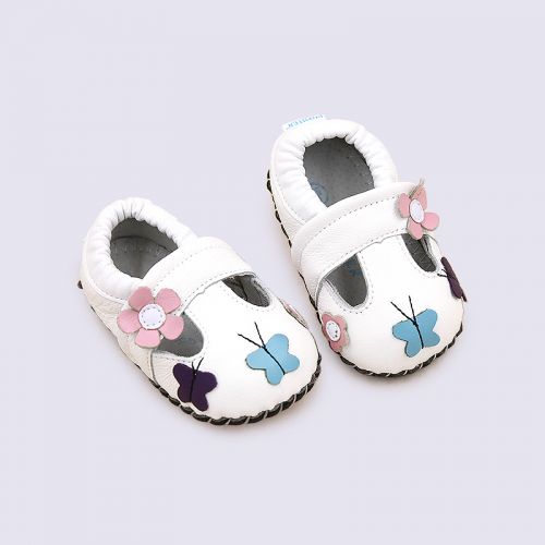 Chaussures enfants en cuir PHYNIER coutures pour été - Ref 1041052