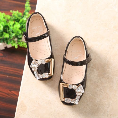 Chaussures enfants en PU ronde pour printemps - Ref 1041084