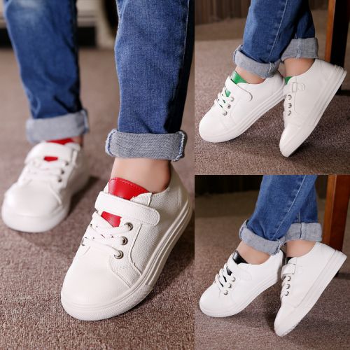 Chaussures enfants en similicuir pour printemps - semelle caoutchouc naturel Ref 1041092