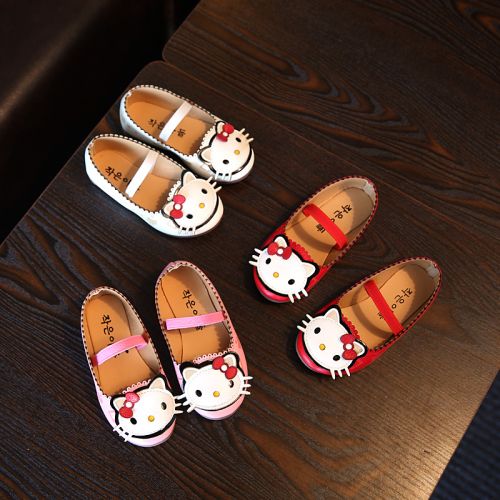 Chaussures enfants en PU ronde pour printemps - Ref 1041094
