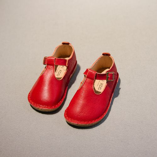 Chaussures enfants en cuir ronde pour printemps - Ref 1041179