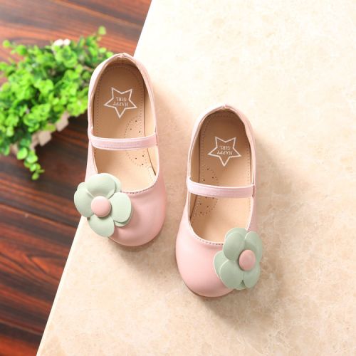 Chaussures enfants en PU ronde pour printemps - Ref 1041221