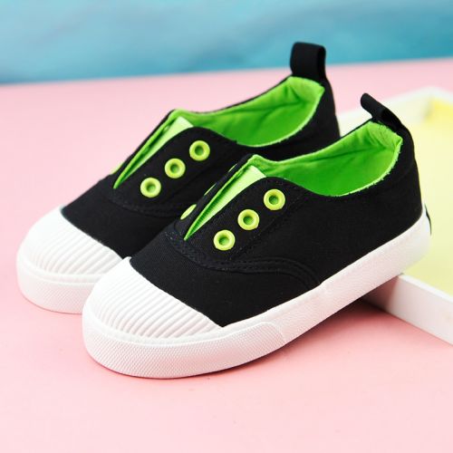 Chaussures enfants en toile WARRIOR pour printemps - semelle caoutchouc Ref 1041253