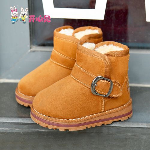 Chaussures enfants en HAPPY RABBIT ronde métal pour hiver - semelle caoutchouc Ref 1041295