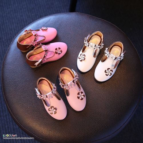 Chaussures enfants en PU ronde pour printemps - Ref 983088