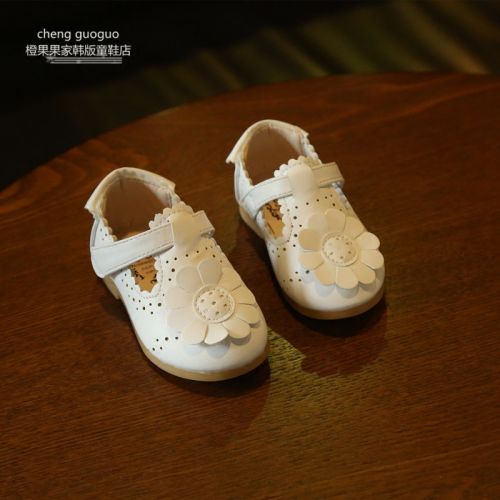 Chaussures enfants en PU ronde pour printemps - semelle caoutchouc Ref 983095