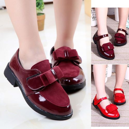 Chaussures enfants en PU ronde pour Toute saison - semelle caoutchouc Ref 983103