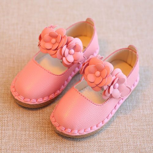 Chaussures enfants en PU ronde pour printemps - Ref 983148
