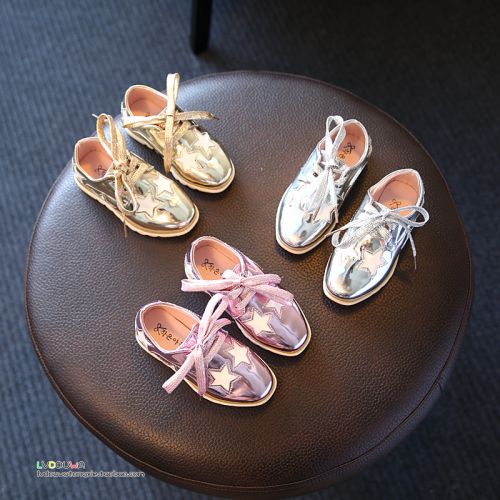 Chaussures enfants en PU ronde pour printemps - semelle plastique Ref 983160