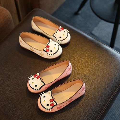 Chaussures enfants en PU ronde pour printemps - semelle caoutchouc naturel Ref 983161