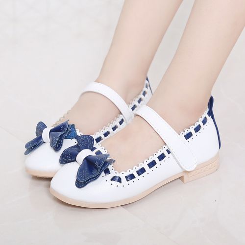 Chaussures enfants en PU ronde pour printemps - semelle caoutchouc Ref 983208