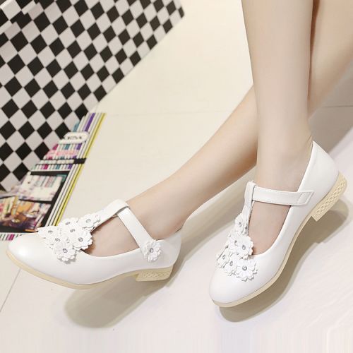 Chaussures enfants en PU - semelle caoutchouc naturel Ref 983233