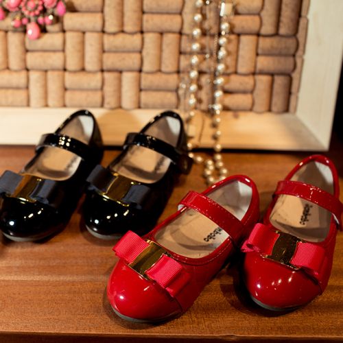 Chaussures enfants en PU JONBOBO ronde pour printemps - semelle caoutchouc Ref 983237