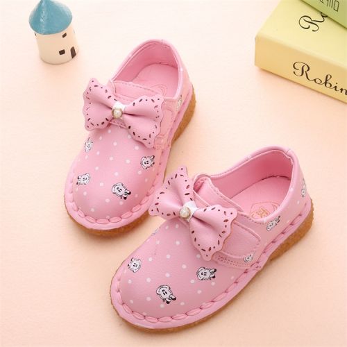 Chaussures enfants en PU ronde pour printemps - Ref 983242