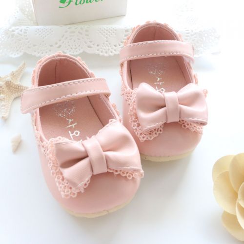 Chaussures enfants en peau de mouton ronde pour printemps - Ref 983246