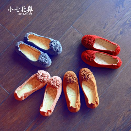 Chaussures enfants en de vache, Nubuck, tête carrée pour printemps - semelle caoutchouc naturel Ref 9