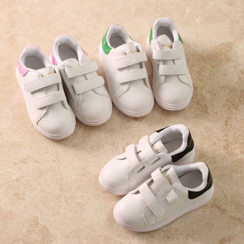 Chaussures enfants en PU ronde pour printemps - semelle caoutchouc Ref 983251