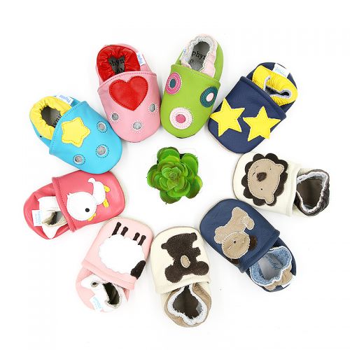 Chaussures enfants en cuir PHYNIER ronde pour printemps - semelle fond composite Ref 983256