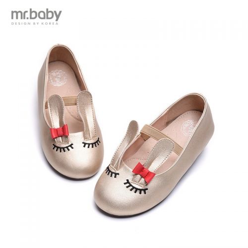 Chaussures enfants en similicuir MRBABY ronde pour printemps - semelle caoutchouc antidérapant Ref 983268