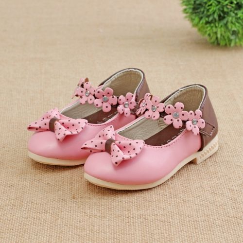 Chaussures enfants en PU VUOOZZU ronde brodé pour printemps - semelle caoutchouc Wear Ref 983277