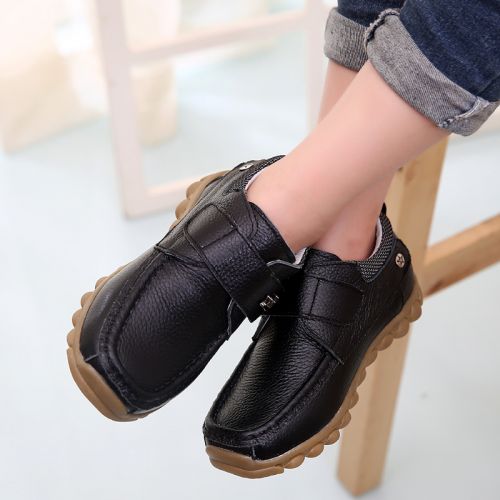Chaussures enfants en cuir ZHUQIUQIAN ronde pour printemps - Ref 983293