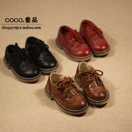 Chaussures enfants en PU ronde - Ref 983347