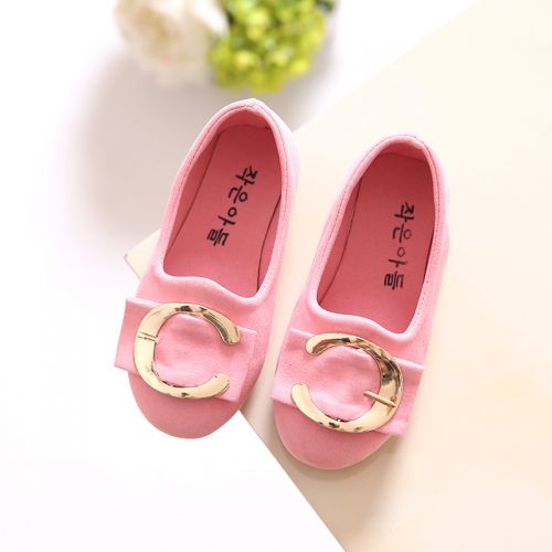 Chaussures enfants en ronde métal pour printemps - semelle caoutchouc antidérapant Ref 983433