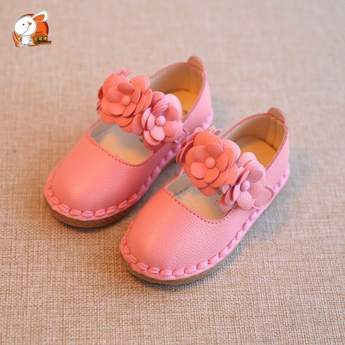 Chaussures enfants en cuir synthétique ronde pour printemps - Ref 983444