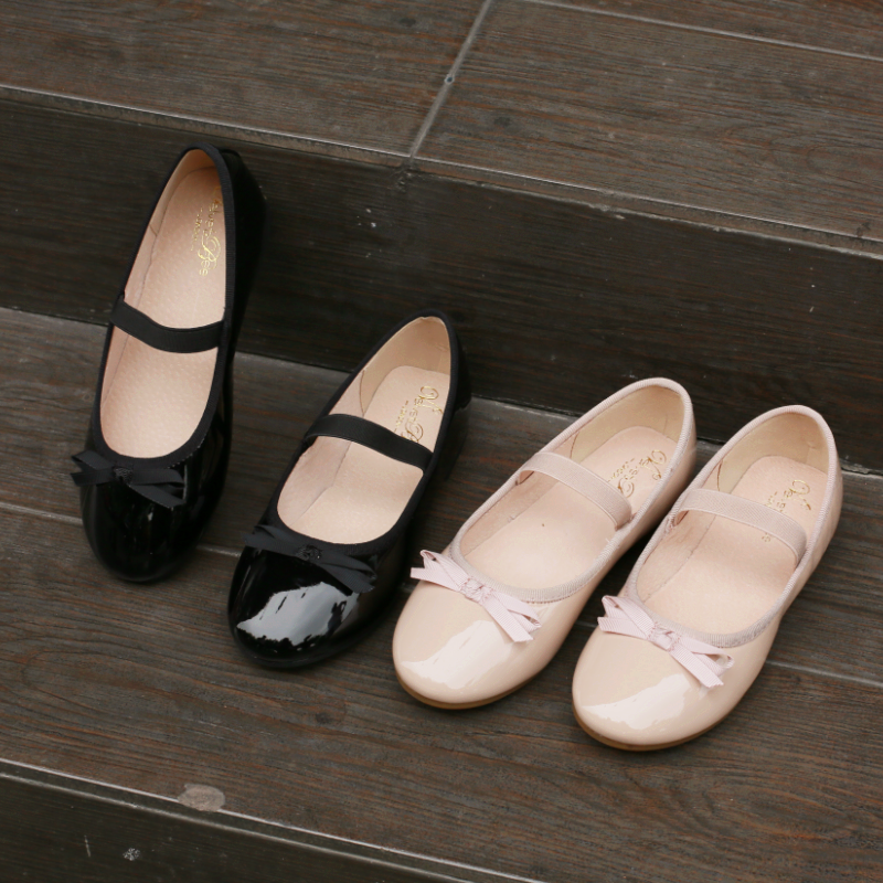 Chaussures enfants en PU VELVET BEE ronde pour printemps - Ref 983456