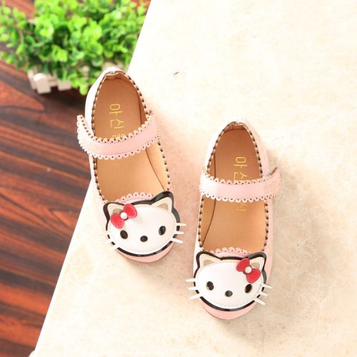 Chaussures enfants en PU ronde pour printemps - Ref 983485