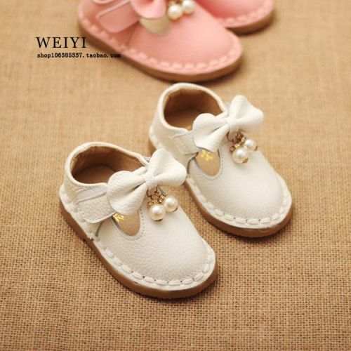 Chaussures enfants en cuir ronde pour printemps - Ref 983491