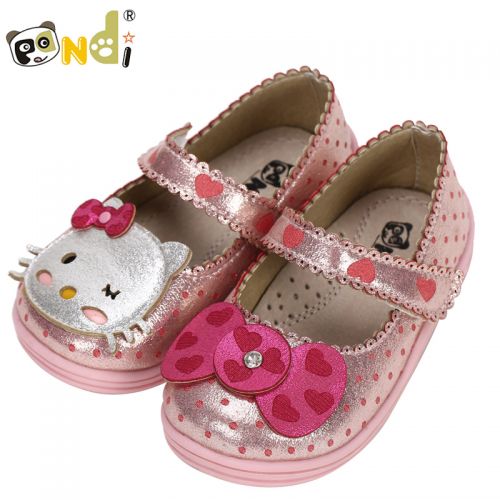 Chaussures enfants en PU ronde pour printemps - semelle caoutchouc Ref 983585