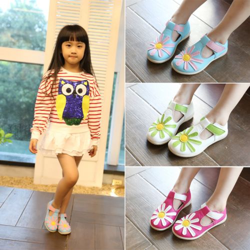 Chaussures enfants en PU ronde pour printemps - semelle caoutchouc Ref 983592