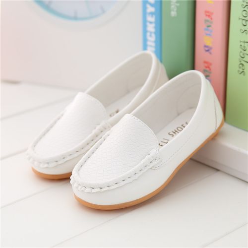 Chaussures enfants en PU ronde pour printemps - semelle caoutchouc Ref 983645