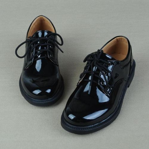 Chaussures enfants en peau de porc ronde coutures cuir pour Toute saison - semelle caoutchouc Ref 983743