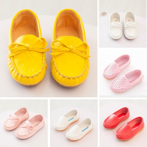 Chaussures enfants en PU FANKAHAO ronde coutures cuir pour été - semelle plastique Ref 983747