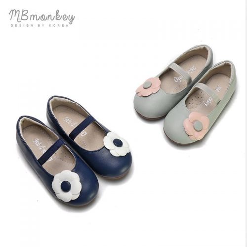 Chaussures enfants en PU MB&AMPMONKEY ronde pour printemps - semelle Ref 983765