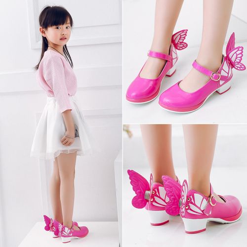 Chaussures enfants en similicuir ronde pour printemps - semelle Ref 983767