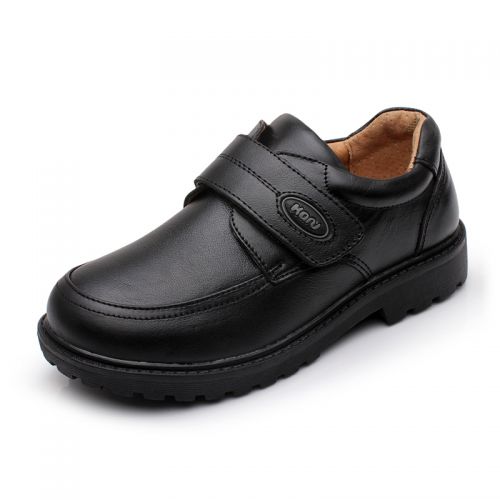Chaussures enfants en cuir ronde pour Toute saison - semelle caoutchouc Ref 983812