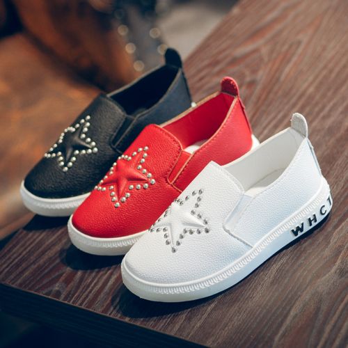 Chaussures enfants en PU rivet pour printemps - semelle caoutchouc antidérapant Ref 983816