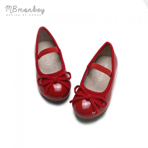 Chaussures enfants en PU MB&AMPMONKEY ronde pour printemps - semelle caoutchouc Ref 983833