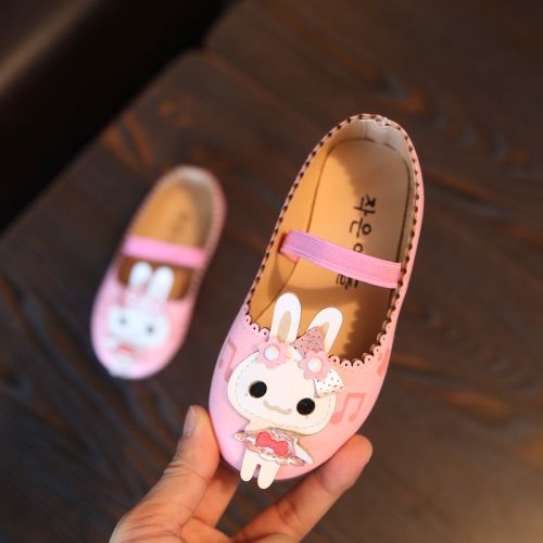 Chaussures enfants en PU ronde pour printemps - semelle caoutchouc Ref 983846