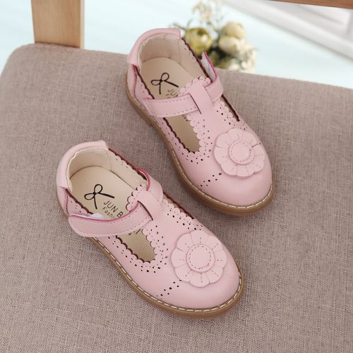 Chaussures enfants en PU ronde creux pour printemps - semelle TPR Ref 983895