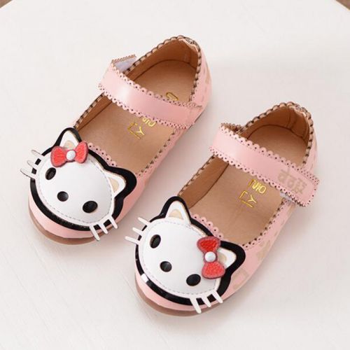 Chaussures enfants en cuir synthétique ronde pour printemps - Ref 983929