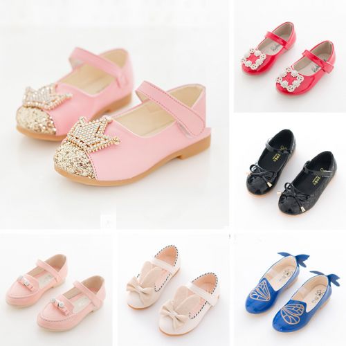 Chaussures enfants en PU ronde pour printemps - semelle plastique Ref 983973