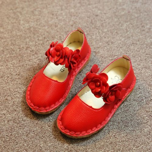 Chaussures enfants en PU ronde pour printemps - Ref 983987