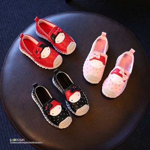 Chaussures enfants en PU ronde pour printemps - semelle plastique Ref 983999