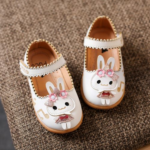 Chaussures enfants PUCO ronde coutures cuir pour printemps - Ref 984010